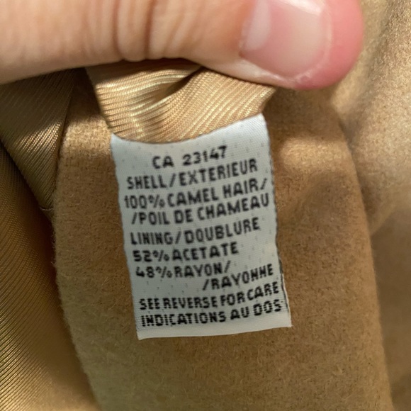 Talbots Camel Blazer Large - Picture 5 of 6